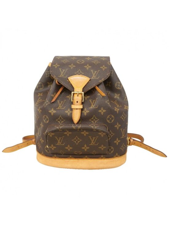 Louis Vuitton Backpack Monogram Montsouris MM Brown main image 5